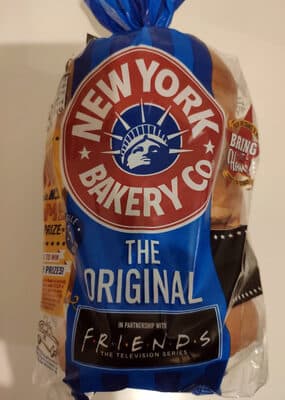 New York Bakery Co The Original Plain Bagels