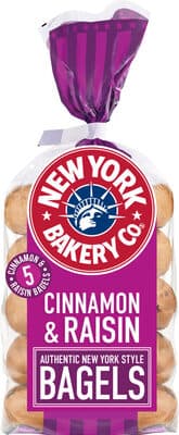 NYC Bagels Cinnamon & Raisin
