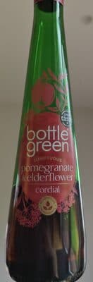 Pomegranate and Elderflower Cordial