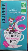 Clipper Thé blanc framboise Bio x 20 sachets