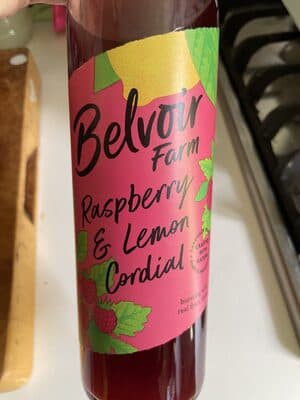 Belvoir Farms Raspberry & Lemon Cordial