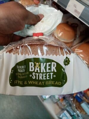 Baker St Sliced Rye & Wheat Bread