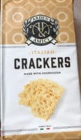 Italian Crackers Made with Sourdough