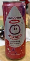 Innocent Juicy Water raspberry and blackcurrant