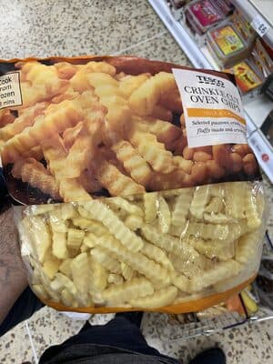 crinkle cut chips