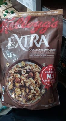 Extra chocolate y avellanas