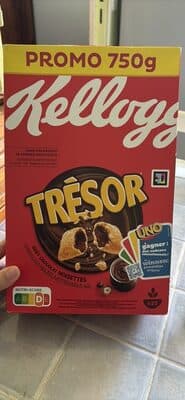 Céréales Trésor Kellogg's Chocolat Noisettes