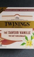 thé saveur vanille