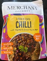 3 Bean & Lentil Chilli