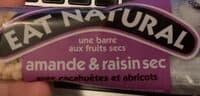 Une barre aux fruit secs