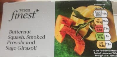 BUTTERNUT SQUASH & PROVOLA GIRASOLI