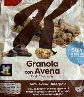 Special K Granola con avena Dark chocolate