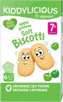 KIDDYLICIOUS Biscotti - Pomme - 120g (6x2p)