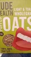 Puffed oats
