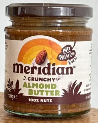 Meridian 100% Crunchy Almond Butter