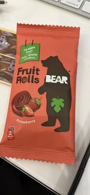 Bear Pure Fruit Yoyos Strawberry 20G