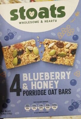 BLUEBERRY WHOLEGRAIN OAT BAR