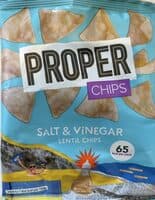Salt & Vinegar Lentil Chips