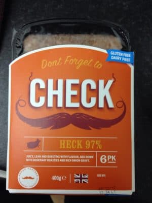 HECK 97% 6 SAUSAGES