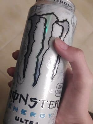 Monster Energy Zero Ultra White