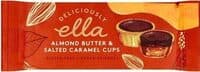 Almond Butter & Salted Caramel Cups
