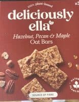 Hazelnut, Pecan & Maple Oat Bars