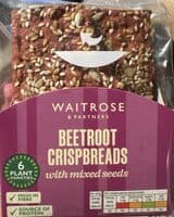 Beetroot Crisp Breads