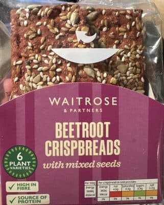 Beetroot Crisp Breads