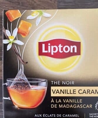 Thé noir vanille caramel
