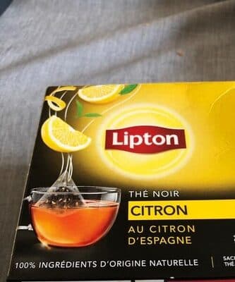 Thé noir Citron