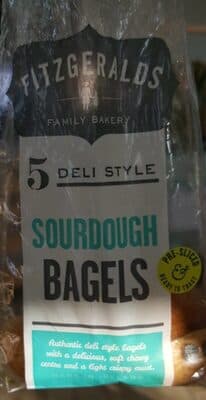 Sourdough bagels