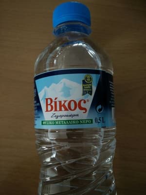 Βίκος εμφιαλωμένο μεταλλικό νερό