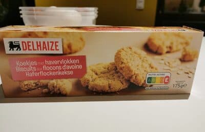 Biscuits aux flocons d'avoine