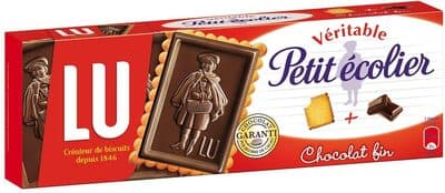 Petit écolier chocolat noir pur beurre de cacao