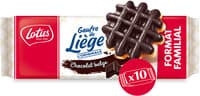LOTUS Gaufre de Liège Format Familial Chocolat 518g (10x1p)