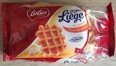 Gaufres de Liège perles de sucre