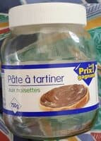 Pate a tartiner aux noisettes