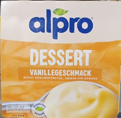 Dessert Vanillegeschmack von Alpro