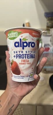 Alpro Fermentiertes Sojaprodukt, Erdbeere, Skyr style 400g