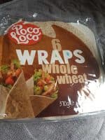 Wraps with whole wheat