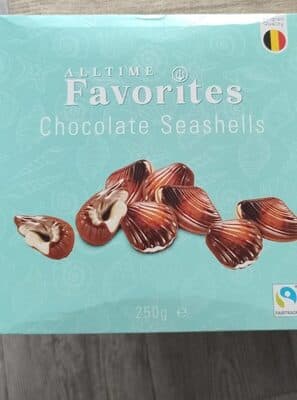 Chocolate sheashells