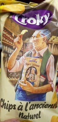 CROKY Chips à l'ancienne Naturel 200 g
