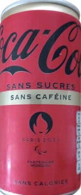 Coca Cola sans sucre sans caféine