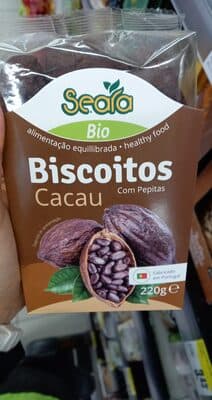 Biscoito Cacau Bio