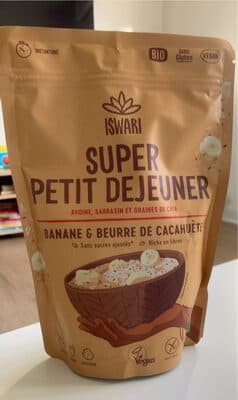 Super petit déjeuner banane et beurre de cacahuète
