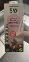 Bebida de Arroz e Amêndoa