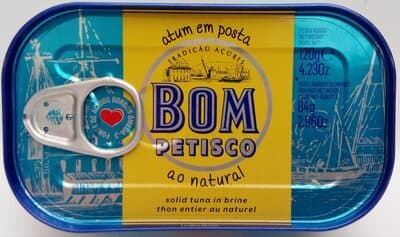 Atum em posta ao natural