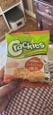 Crackies Minicrackies Milho com Sal