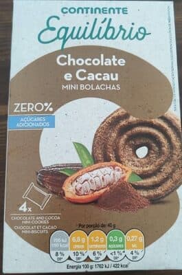 Chocolate e Cacau Mini Bolachas