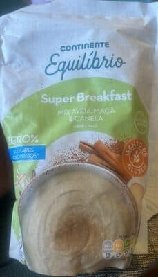 Super Breakfast Mix Aveia, Maçã e Canela Sabor a Maçã